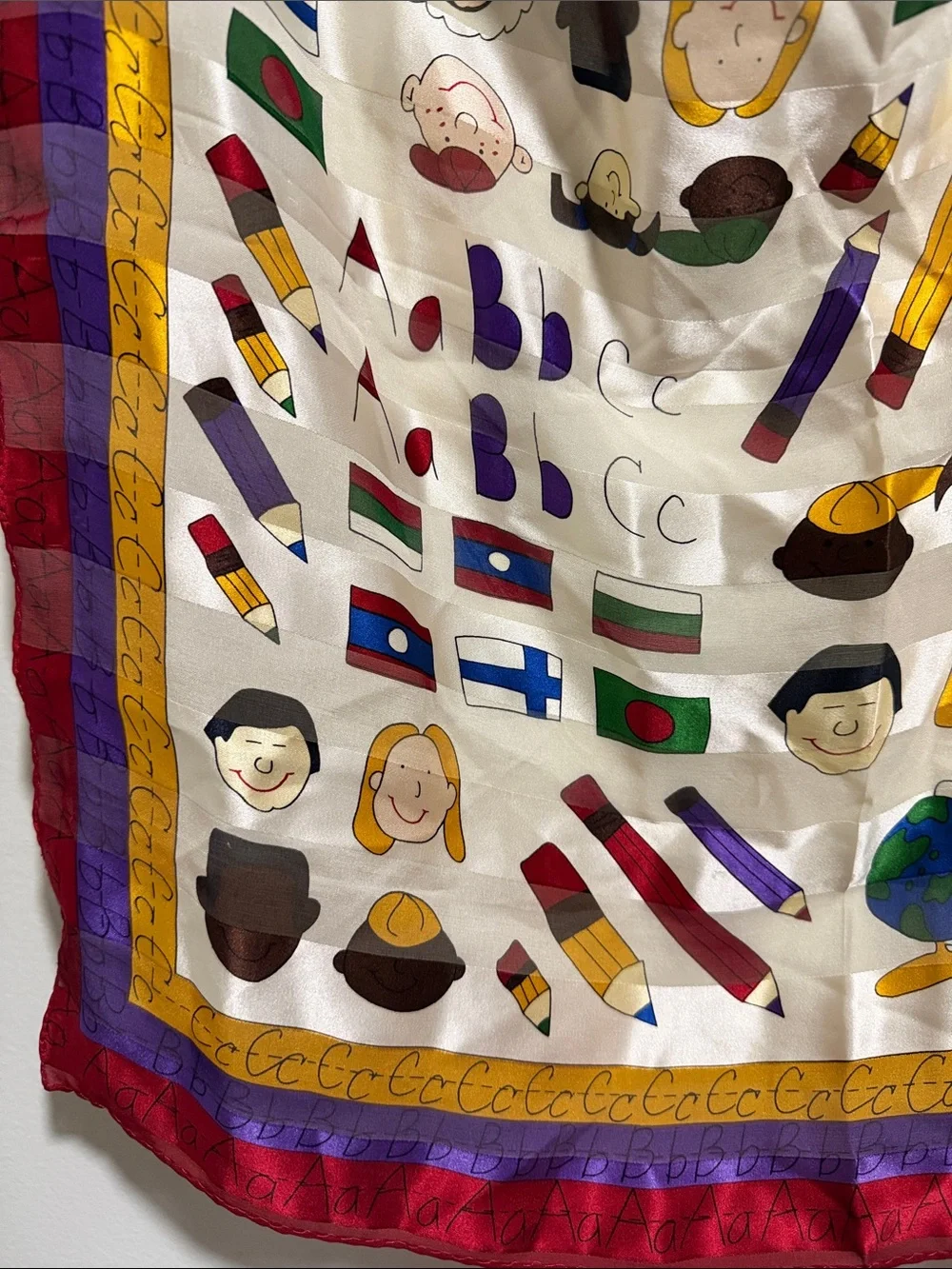 Save The Children Silk Scarf